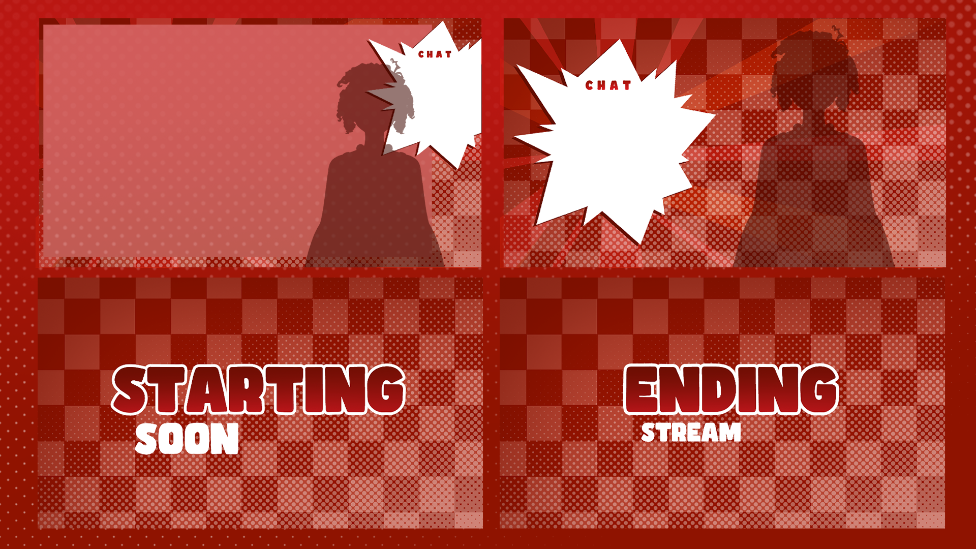 Preview of ✦ Red Overlays ✦ by Pluskovu