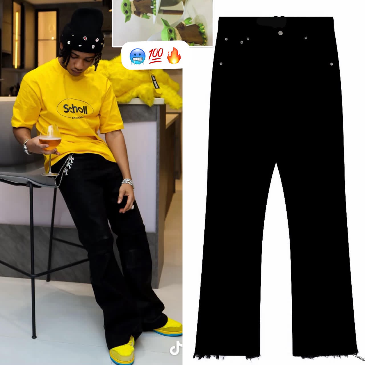 Denim jeans trousers