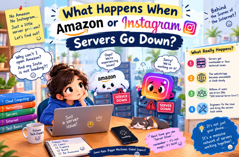 What Happens When Amazon or Instagram Servers Go Down?