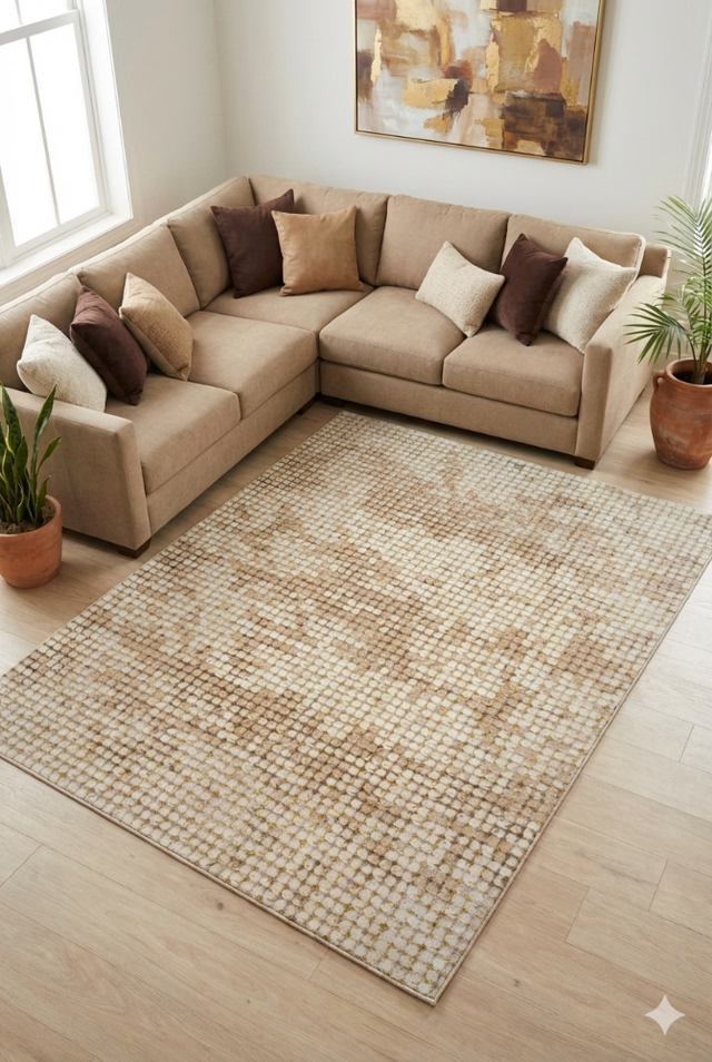 Alfombra 7388B Cream / Cream
