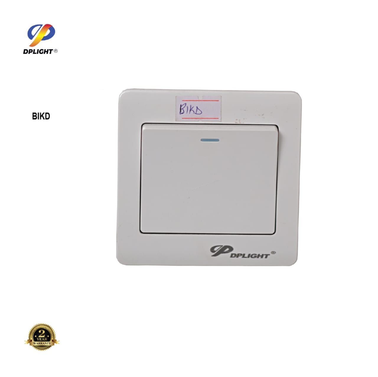 DPLIGHT Single Gang Wall Switch- DP-1201