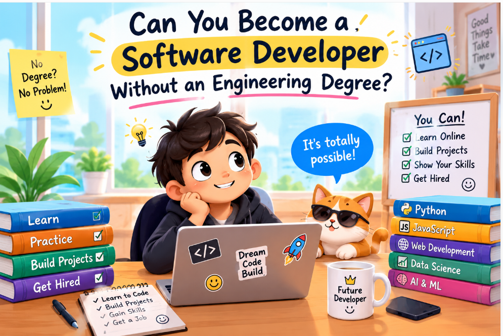Can You Become a Software Developer Without an Engineering Degree?