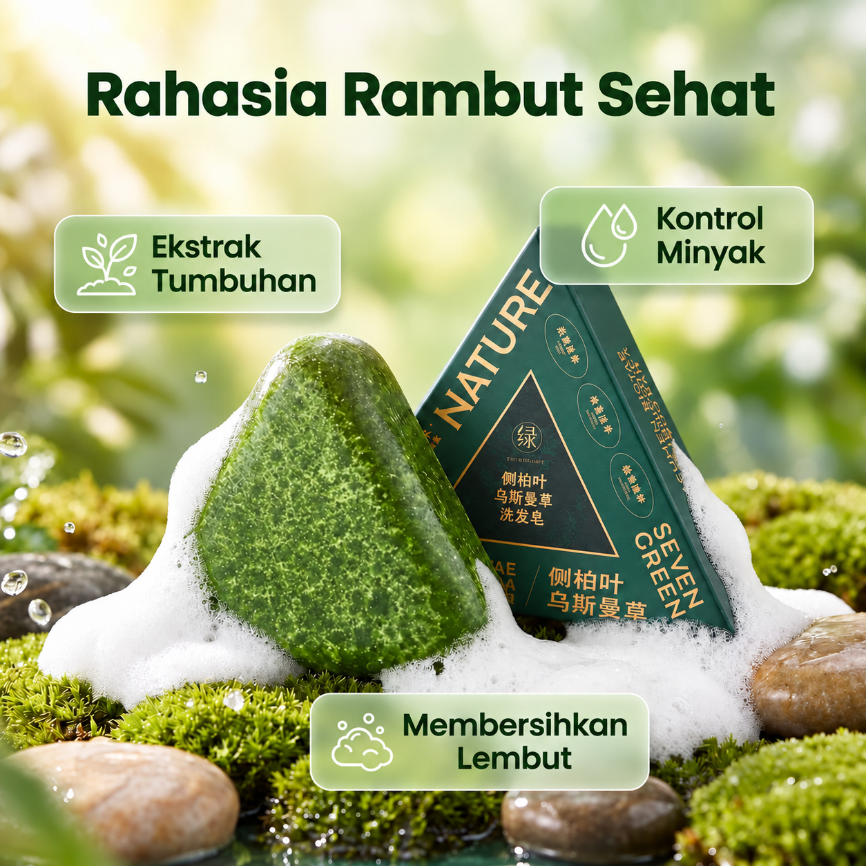 Kemasan Shampoo Bar Sevengreen