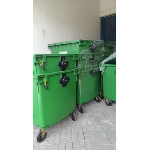 Detail material HDPE tempat sampah Dalton