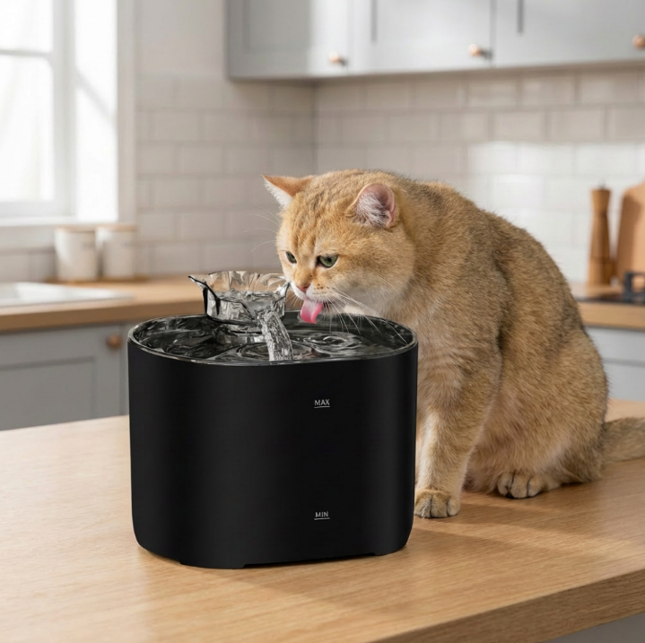 Smart Water Dispenser LEVURI in Black