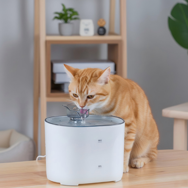 Smart Water Dispenser LEVURI in White