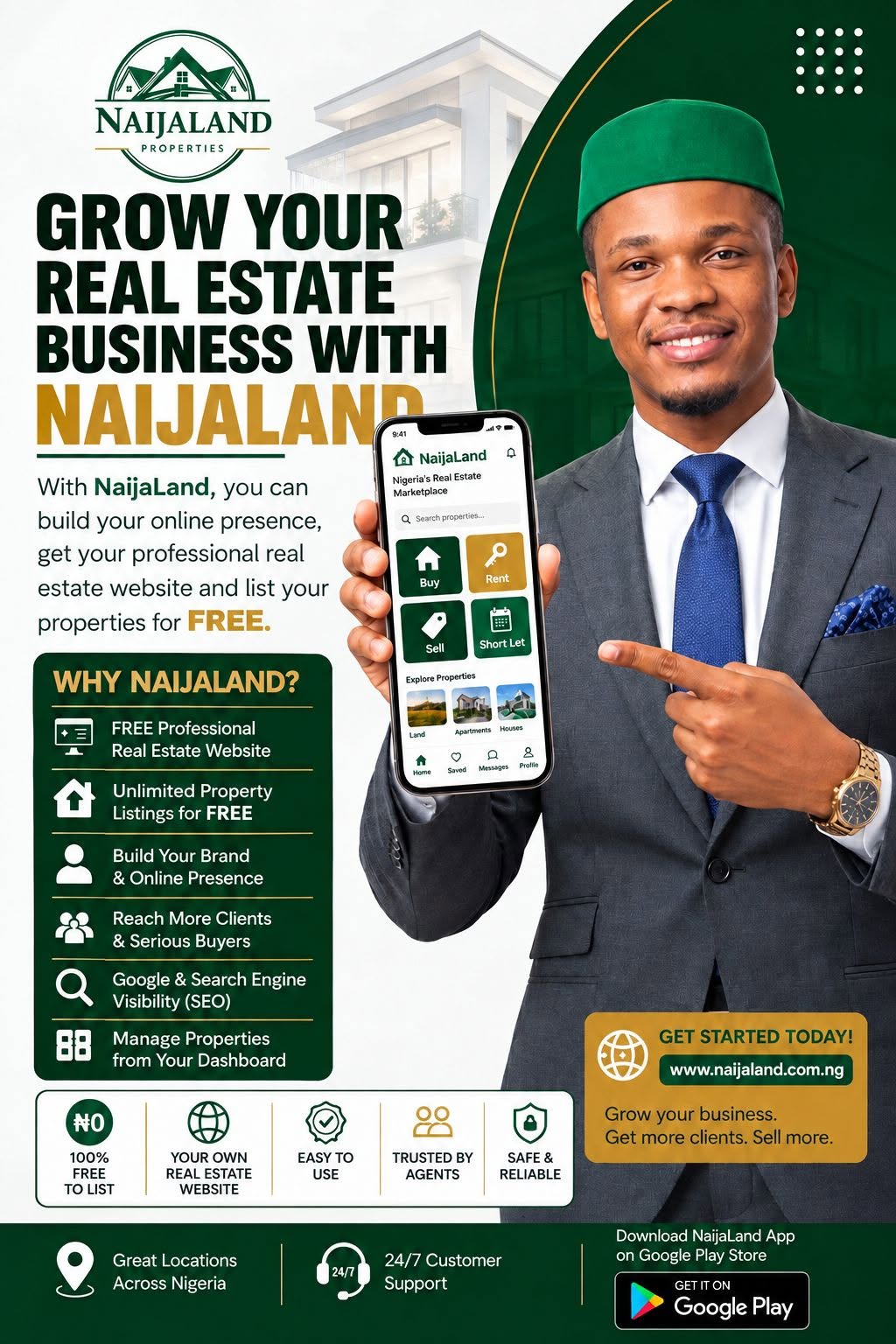 How to Build Your Personal Brand as a Realtor in Nigeria with NaijaLand