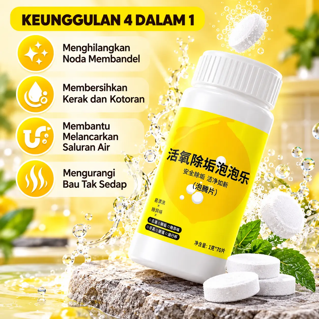 Pembersih Panci dan Wajan Gosong