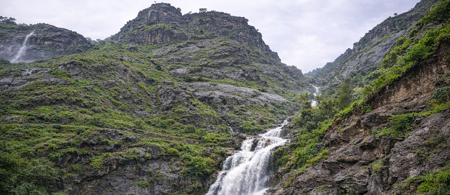 وادي ميتم وشلالاته