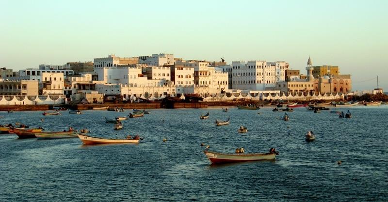 كورنيش المكلا والمدينة القديمة