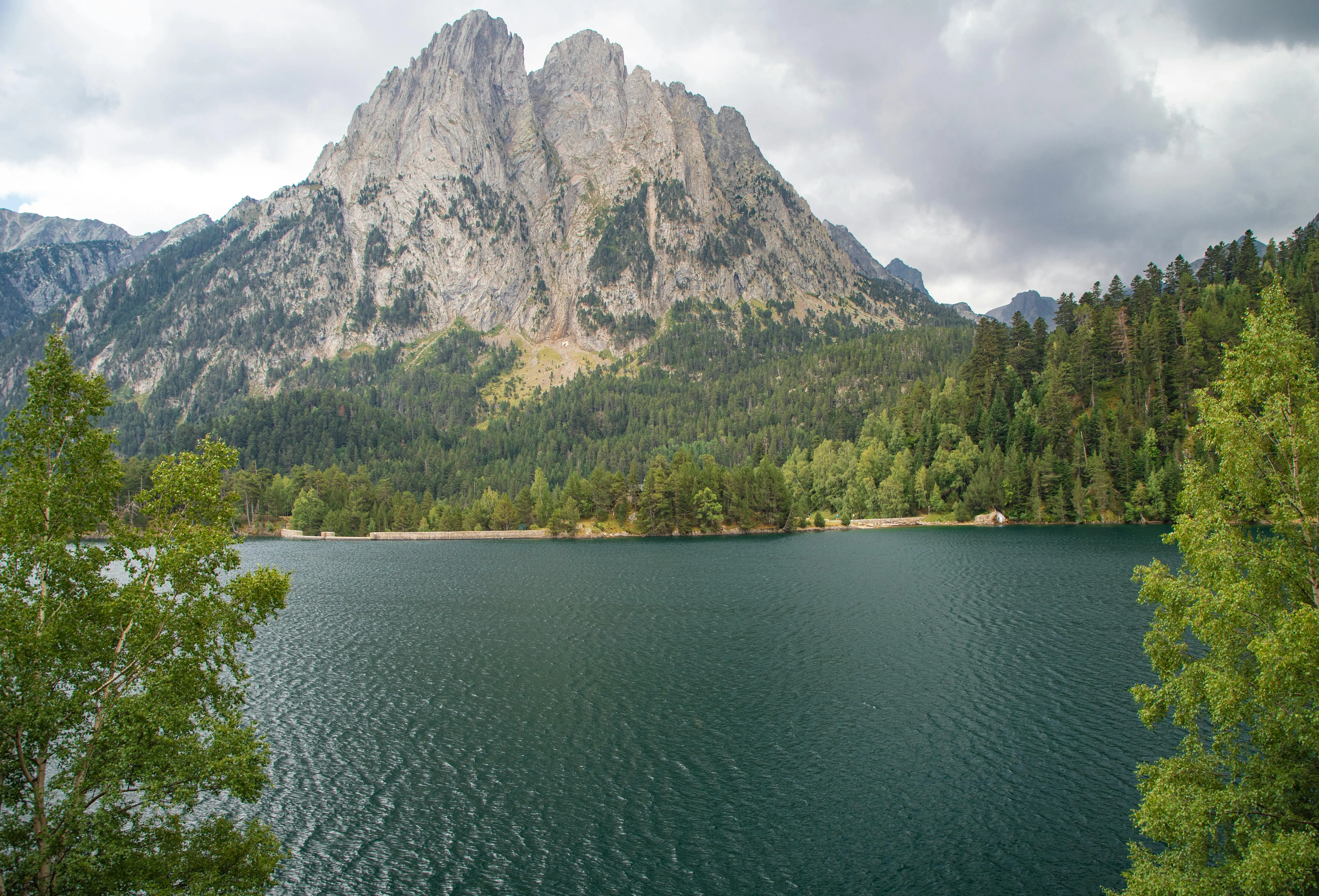 Aigüestortes National Park Glacial Lakes Meet Pyrenees Granite