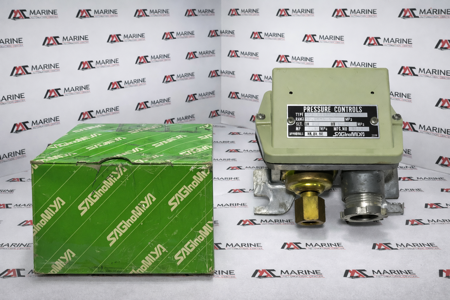 Saginomiya Ans c106pg1 Pressure Controls Switch 0.06 0.6 thumbnail