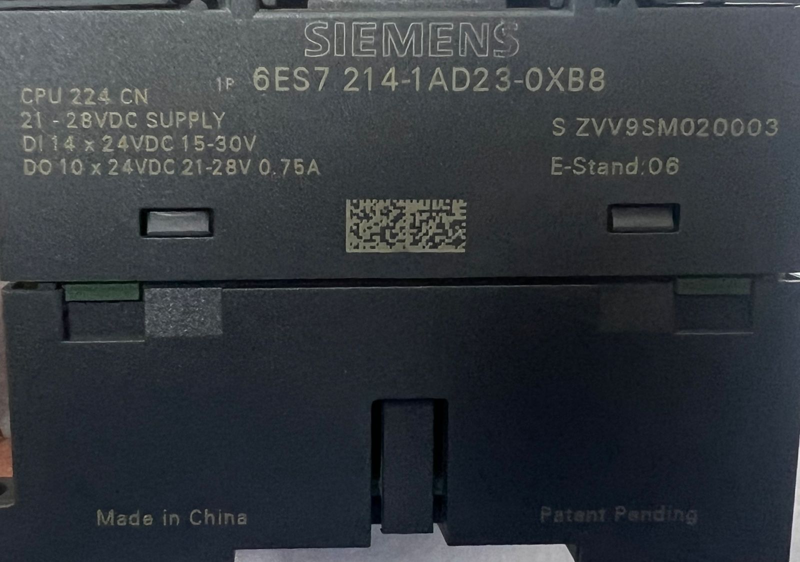 Siemens S7-200cn CPU Processor Controller Module