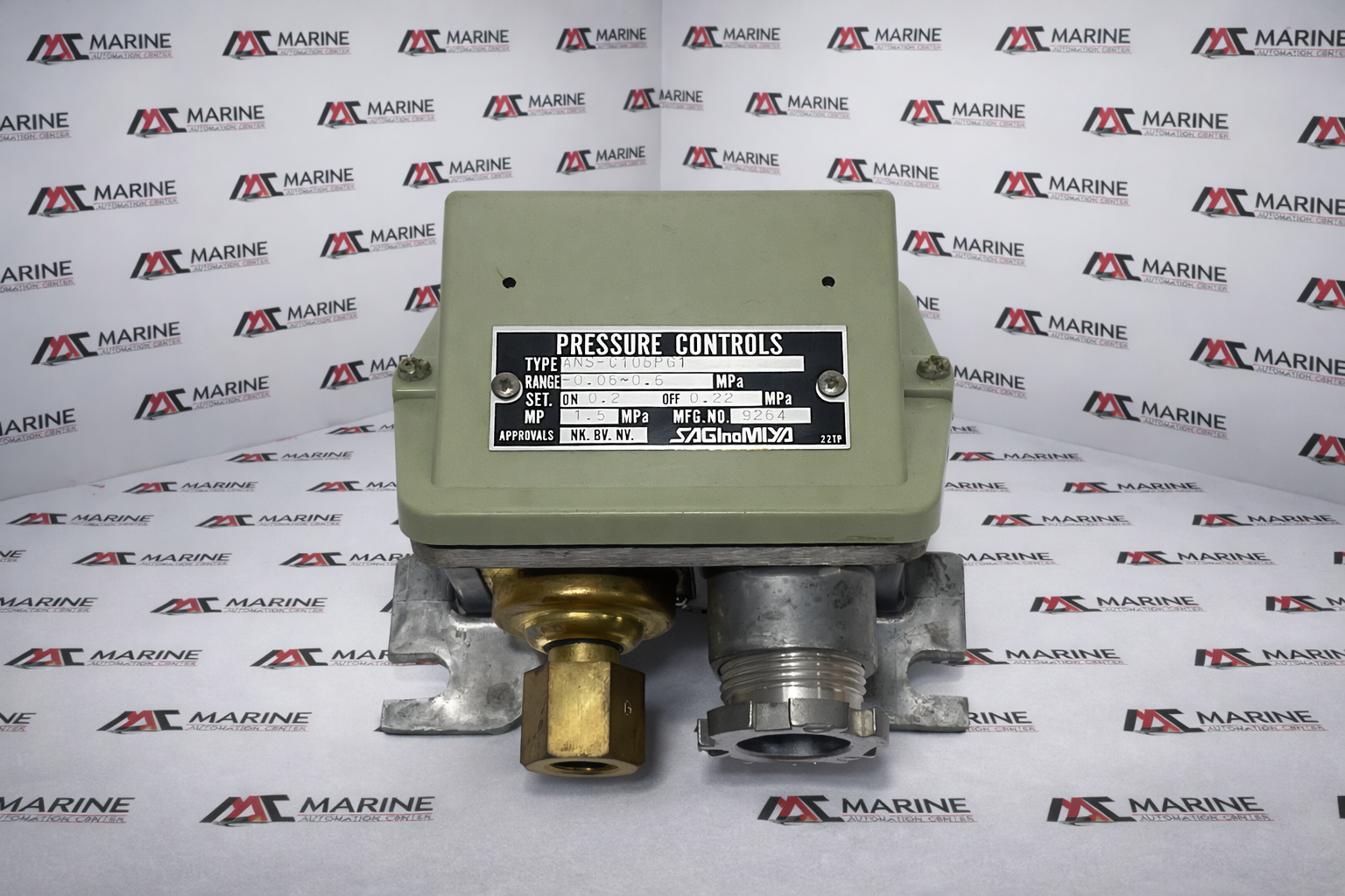 Saginomiya Ans c106pg1 Pressure Controls Switch 0.06 0.6 thumbnail