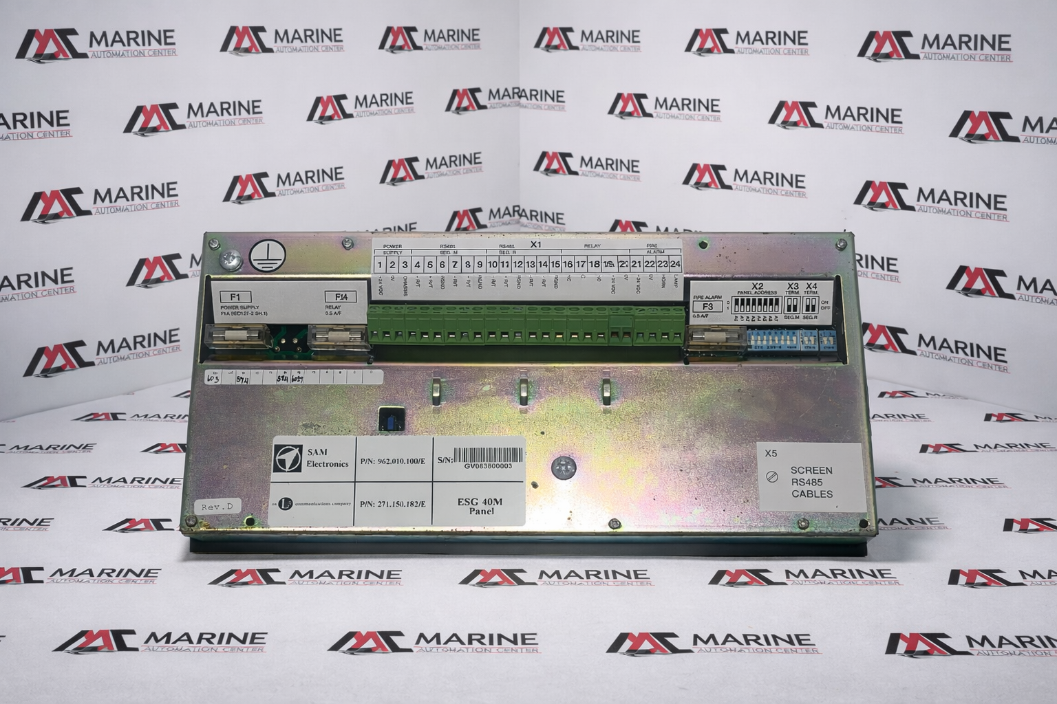 Sam Electronics ESG 40M Electronic Speed Governor F1a(Iec127-2sh.1) thumbnail