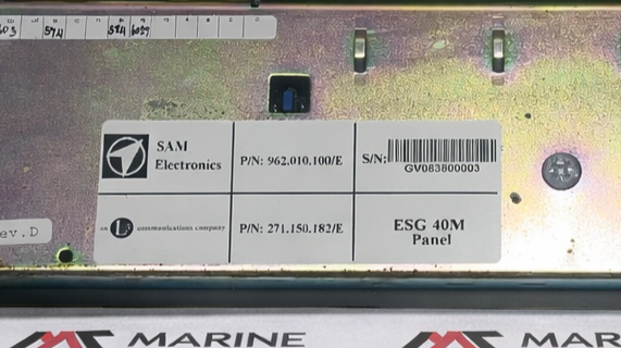 Sam Electronics ESG 40M Electronic Speed Governor F1a(Iec127-2sh.1) thumbnail