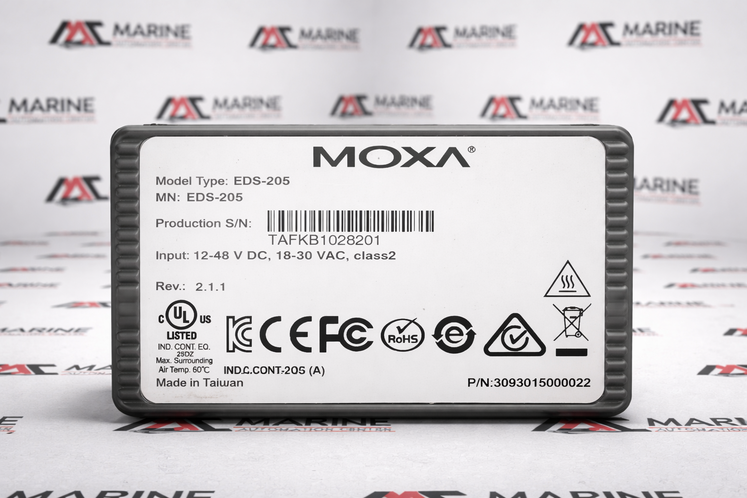 Moxa Eds-205 Ethernet Switch 5-Port thumbnail