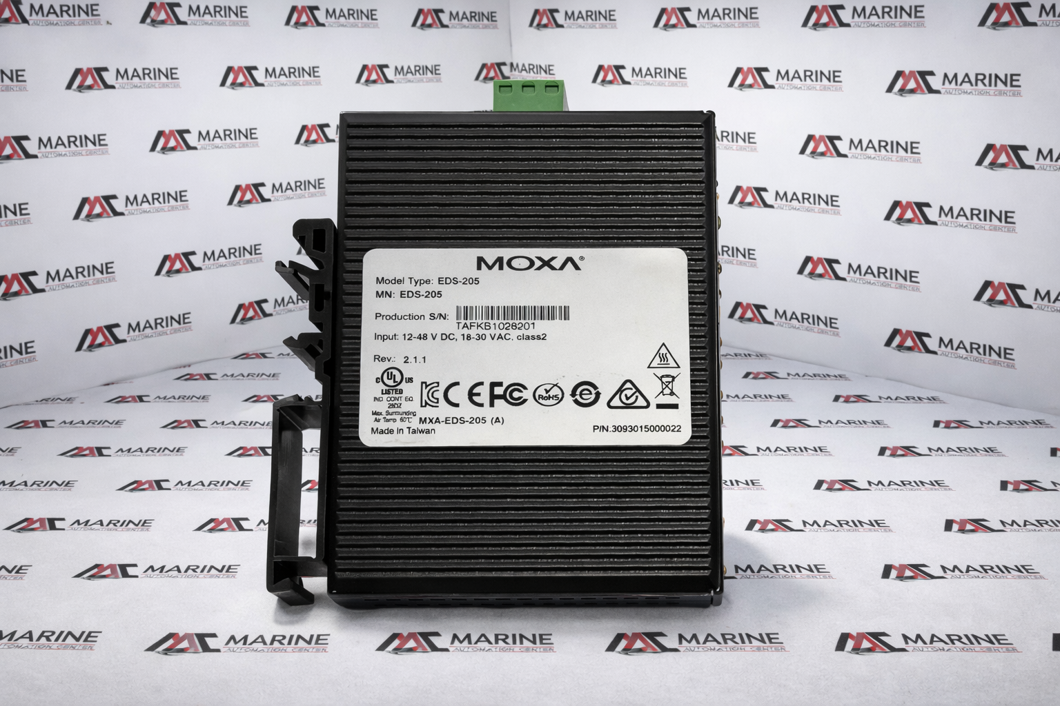 Moxa Eds-205 Ethernet Switch 5-Port thumbnail