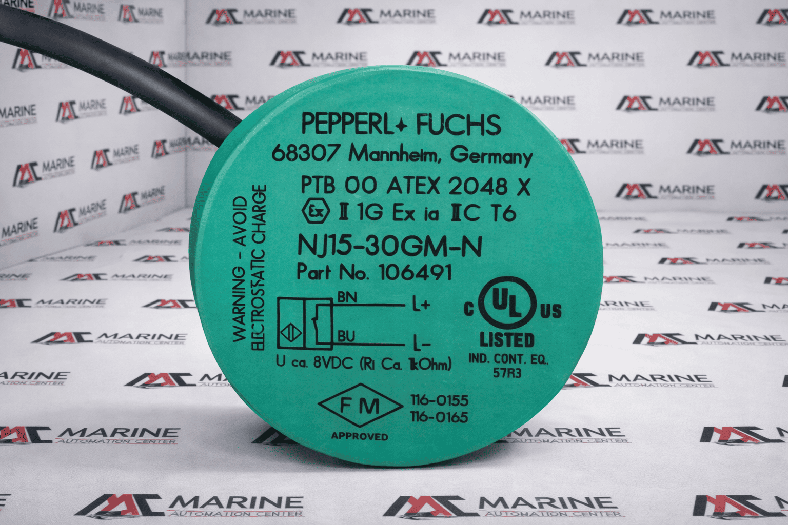 Pepperl+Fuchs Nj15-30gm-n Proximity Sensor thumbnail