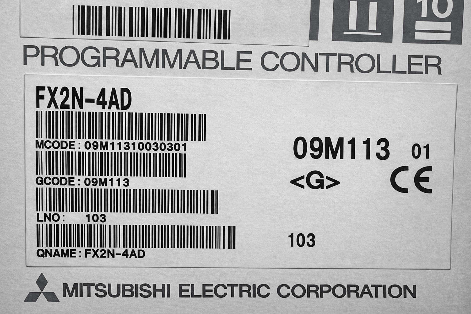 Mitsubishi Fx2n-4ad Programmable Logic Controller thumbnail