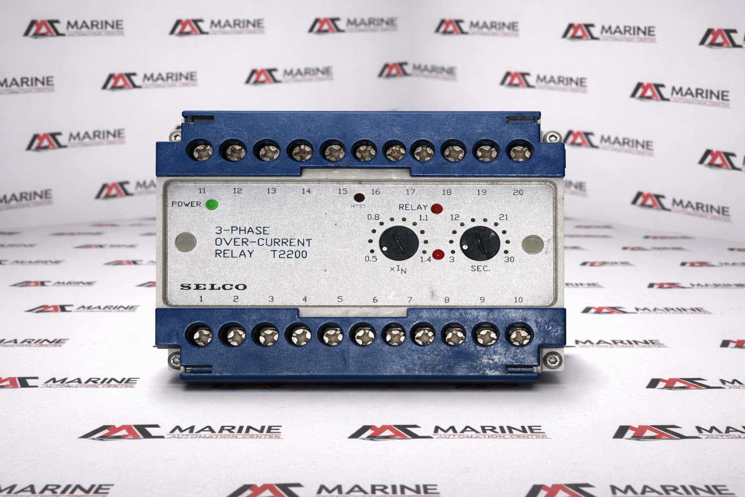 Selco T2200-12 3-Phase Overcurrent Relay thumbnail
