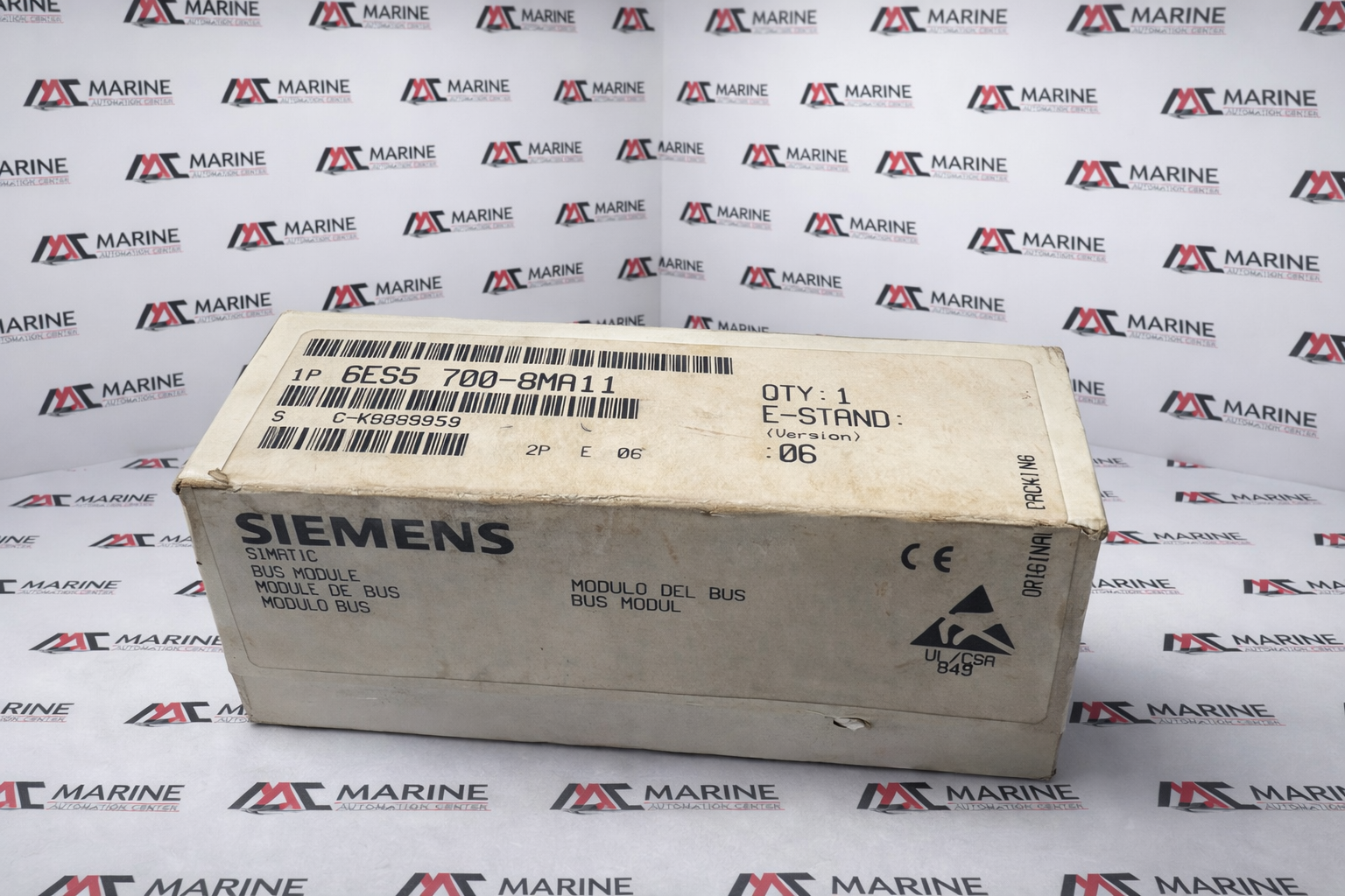 Siemens 6es5 700-8ma11 Bus Module C-k8d89959 thumbnail
