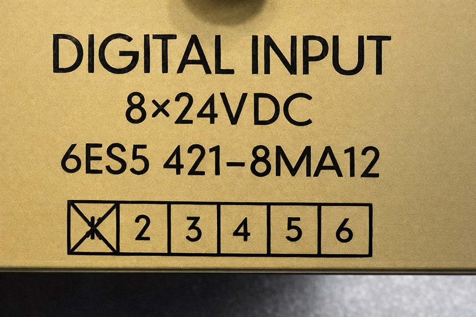 Siemens 6ES5 421-8MA12 Simatic S5 Digital Input Module thumbnail