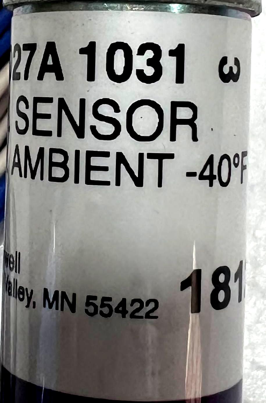 Honeywell C7027a1031 Flame Detector -40 to +215