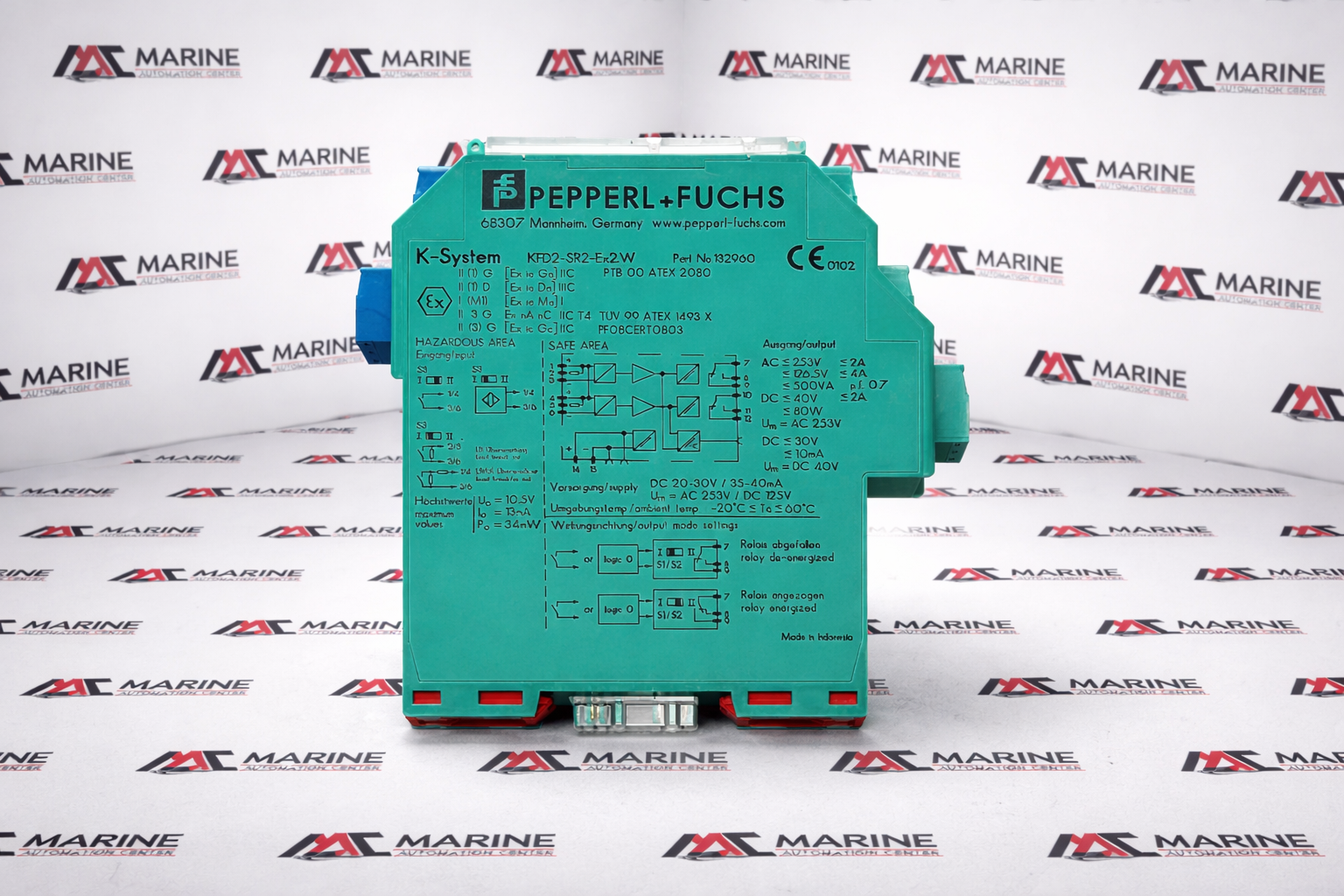 Pepperl+Fuchs Kfd2-Sr2-Ex2.w Switch Amplifier 132960 thumbnail