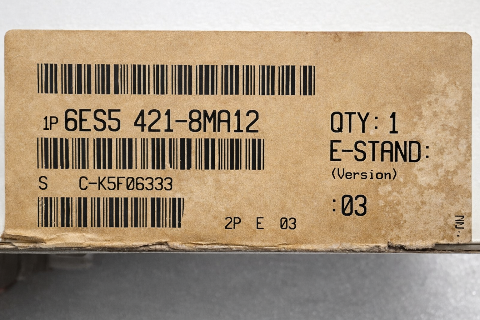 Siemens 6ES5 421-8MA12 Simatic S5 Digital Input Module thumbnail