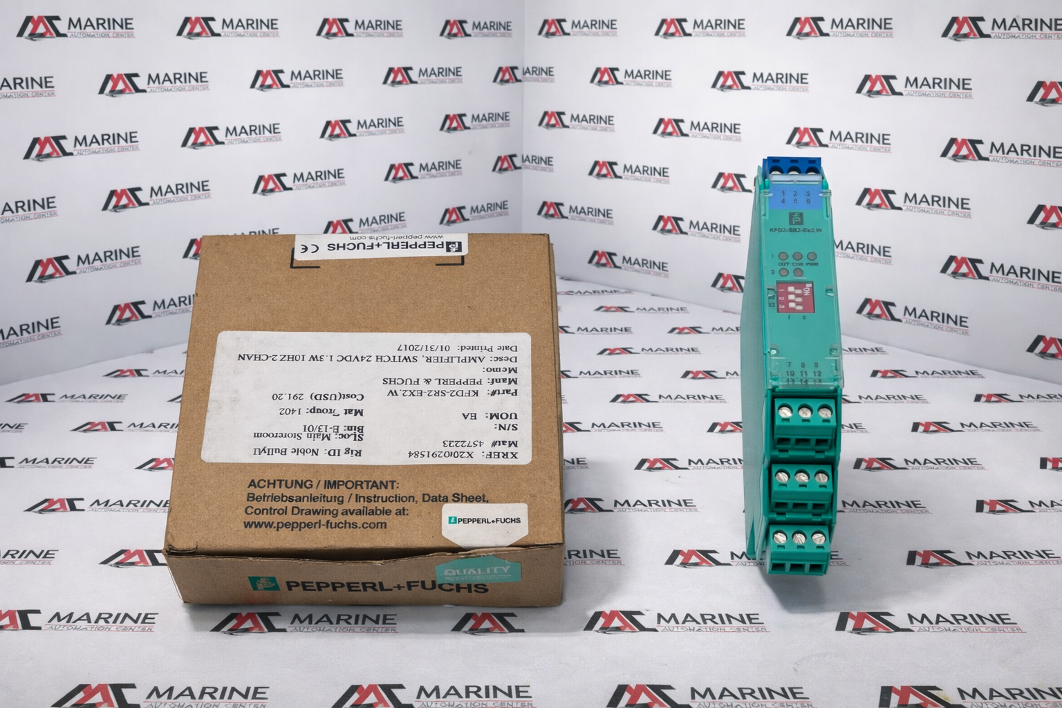 Pepperl+Fuchs Kfd2-Sr2-Ex2.w Switch Amplifier 132960 thumbnail