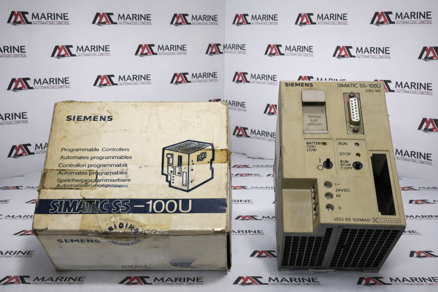 Siemens 6ES5 102-8MA02 Central Processing Unit thumbnail