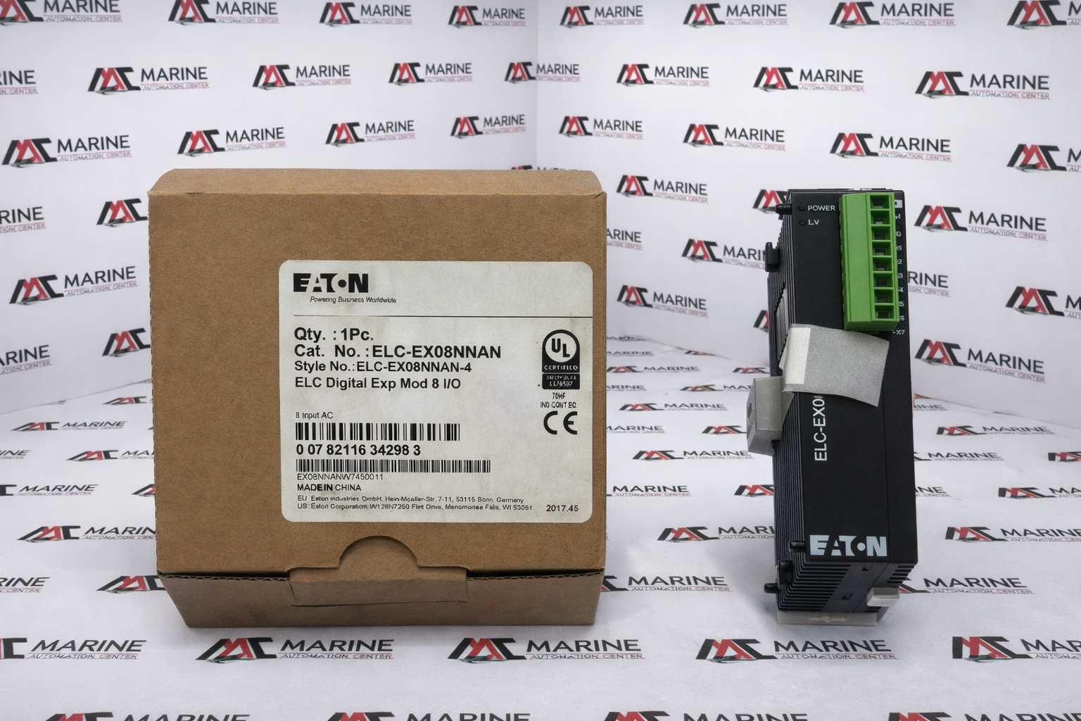 Eaton ELC-EX08NNAN-4 ELC Digital Exp Mod 8 I/O