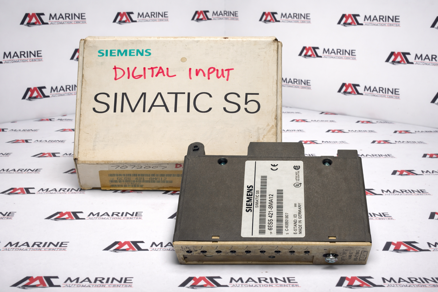 Siemens 6ES5 421-8MA12 Simatic S5 Digital Input Module thumbnail
