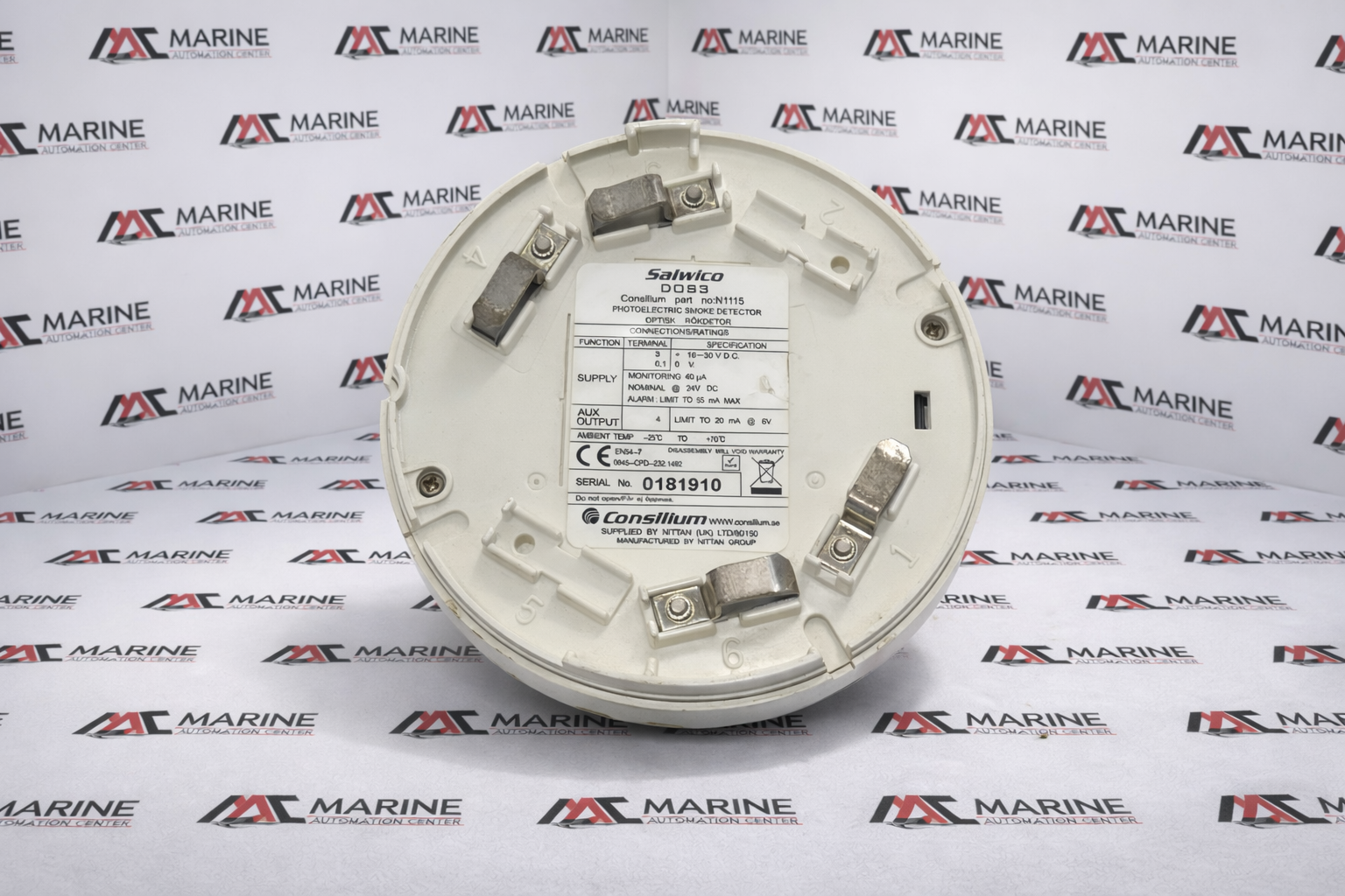 Salwico Consilium D0s3 Photoelectric Smoke Detector N1115 thumbnail