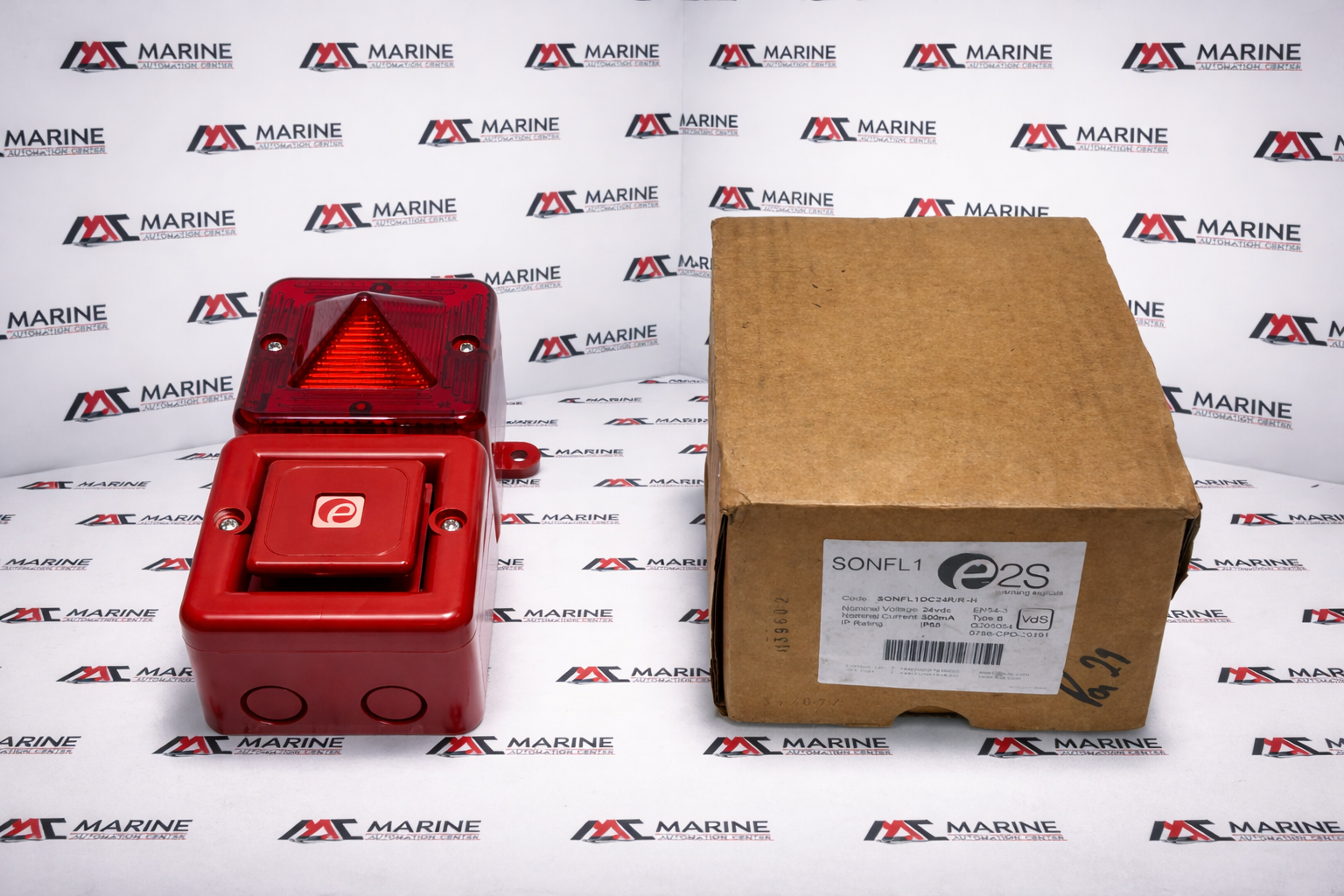 E2s Sonfl1 Warning Signals Sonfl1dc24r/r-h 24vdc thumbnail