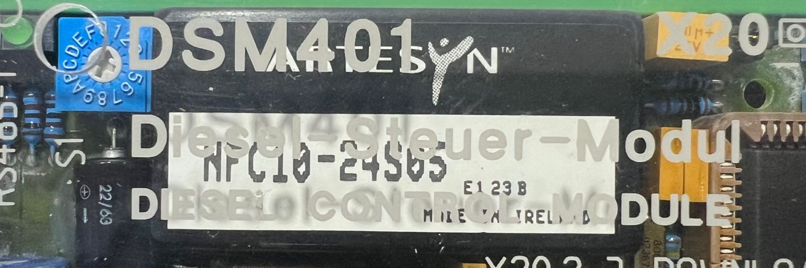 Sam Electronics Dsm 401 Diesel Control Module C6115 thumbnail