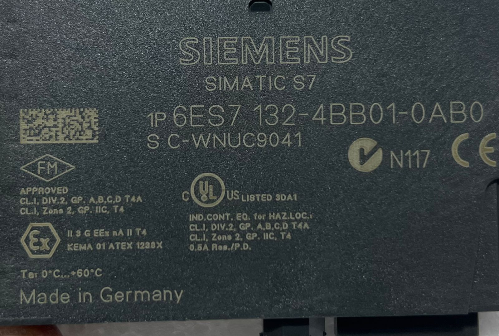 Siemens 6es7 132-4BB01-0AB0 Digital Output Module thumbnail