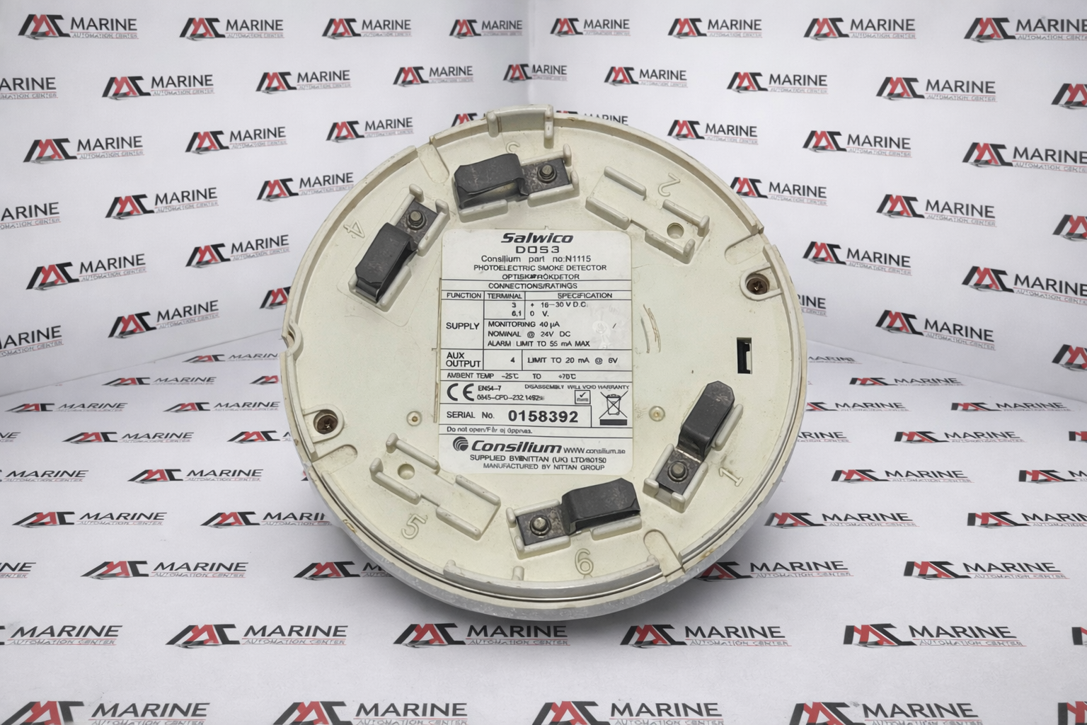 Salwico Consilium D0s3 Photoelectric Smoke Detector N1115 thumbnail