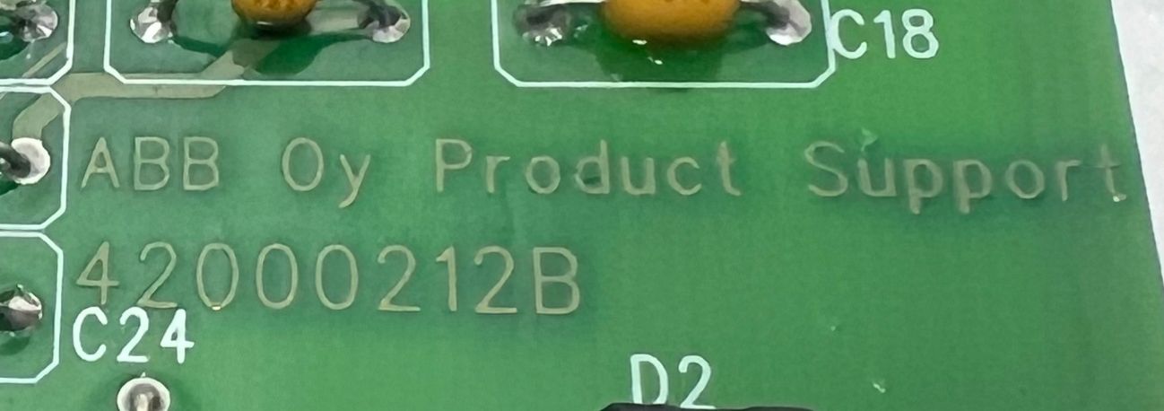 ABB Sadt300 PCB Supervision Measuring Board 42000212B thumbnail