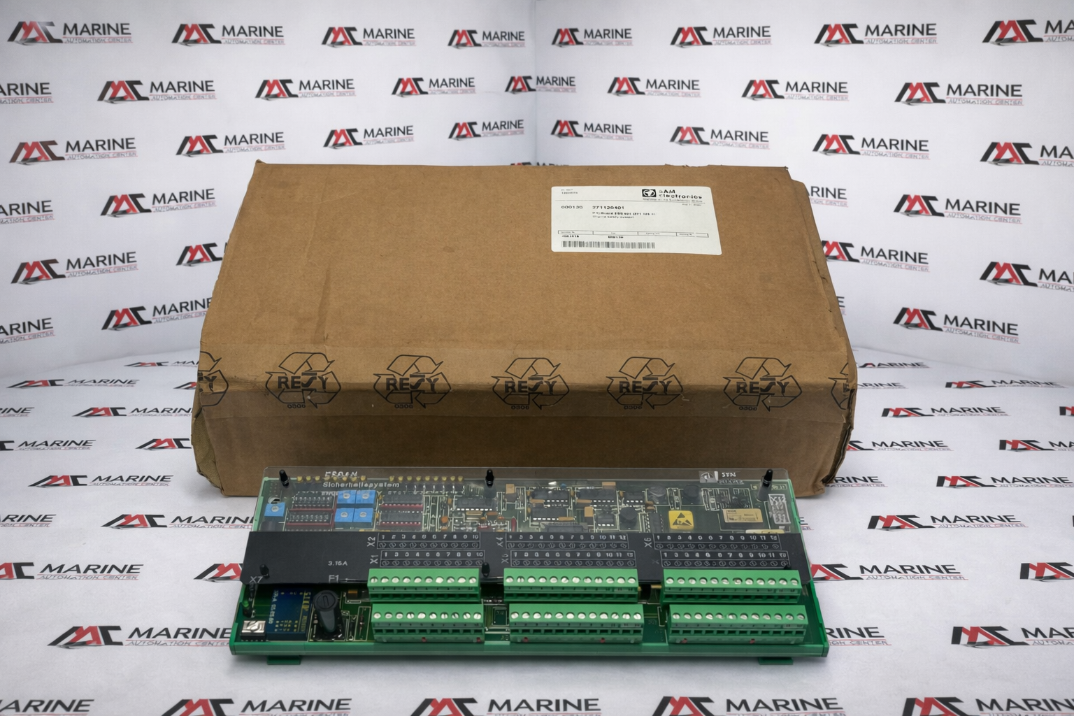 Stn Atlas Elektronik Ess401 Engine Safety System C4338